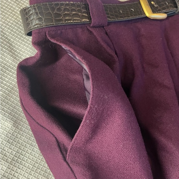 Vintage Requirements 100% Wool Skirt Sz 14 - Picture 3 of 10